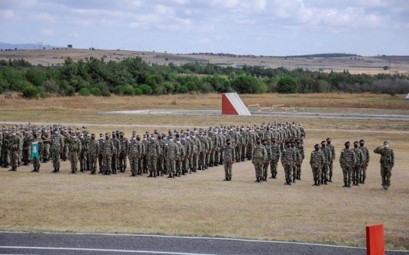 Azərbaycan hərbçiləri Türkiyədə təlimdə -  FOTO