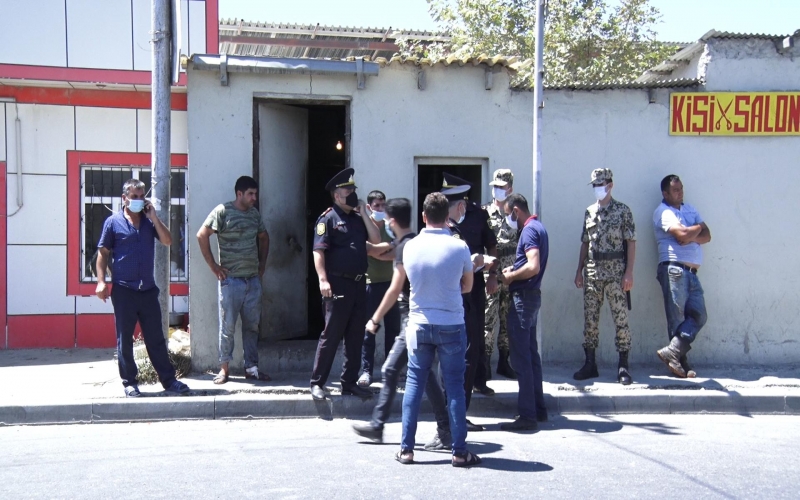 Polis Bakıda reyd keçirib -  VİDEO