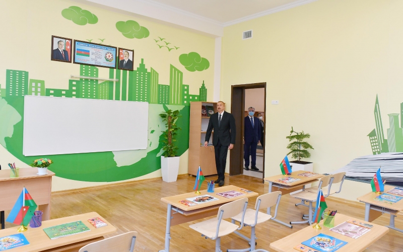Prezident təhsil müəssisələrinin açılışını edib Prezident təhsil müəssisələrinin açılışını edib
