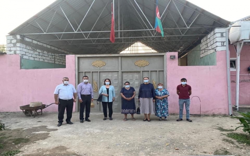 Millət vəkilləri Tovuz döyüşlərində şəhid olmuş hərbçilərimizin ailələrini ziyarət ediblər 