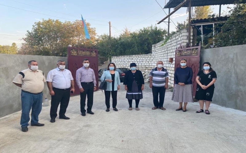 Millət vəkilləri Tovuz döyüşlərində şəhid olmuş hərbçilərimizin ailələrini ziyarət ediblər 