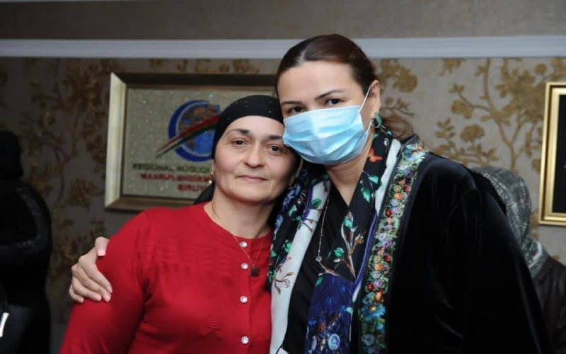 Millət vəkili şəhid Murad Əflətovun valideynləri ilə görüşüb 