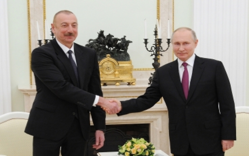 İlham Əliyev və Putinin ikitərəfli görüşü oldu 