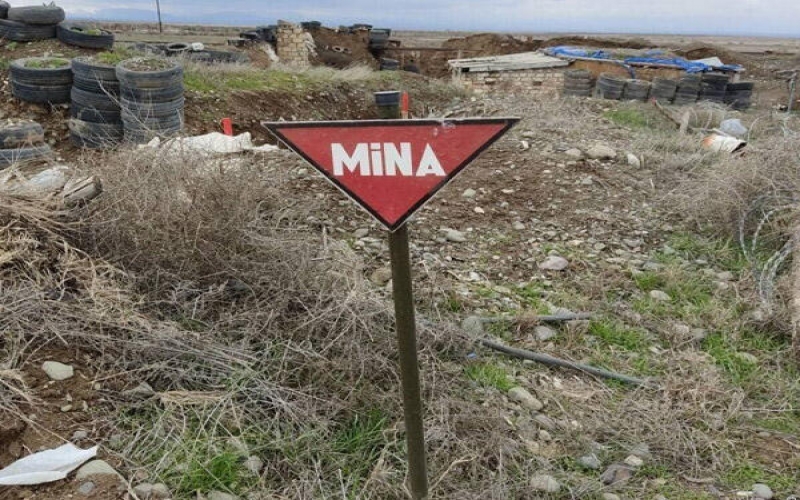 Ermənilər su borularına da mina yerləşdirib 