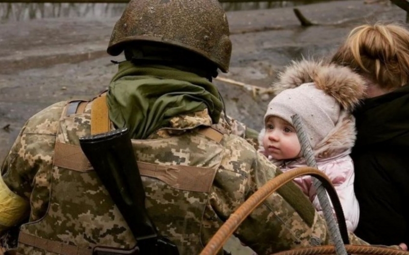 Ukraynada həlak olan uşaqların sayı artıb 