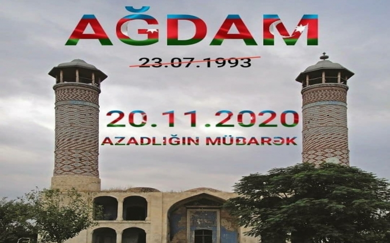 Ağdamın işğaldan azad edilməsindən iki il keçir  