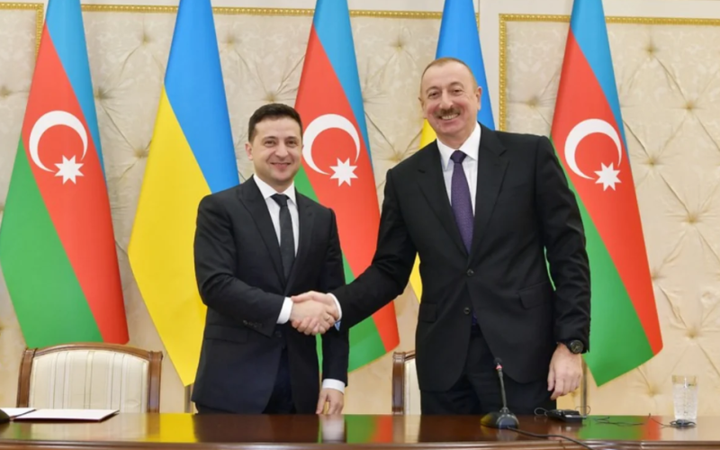 Volodimir Zelenski İlham Əliyevi Müstəqillik Günü münasibətilə təbrik edib 